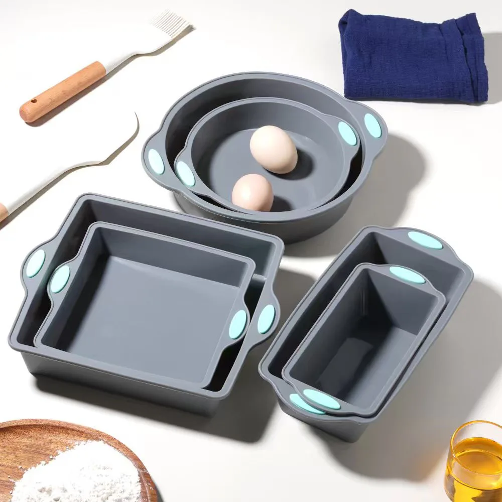 Diy Electronics Components - Grey Heat-resistant Silicone Cake Mold Pan