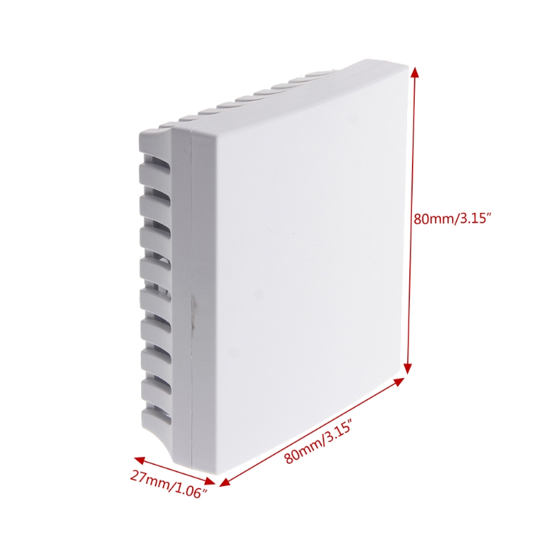 Plastic Junction Box Smoke Sen - Diy Electronics Case ulasan dan harga