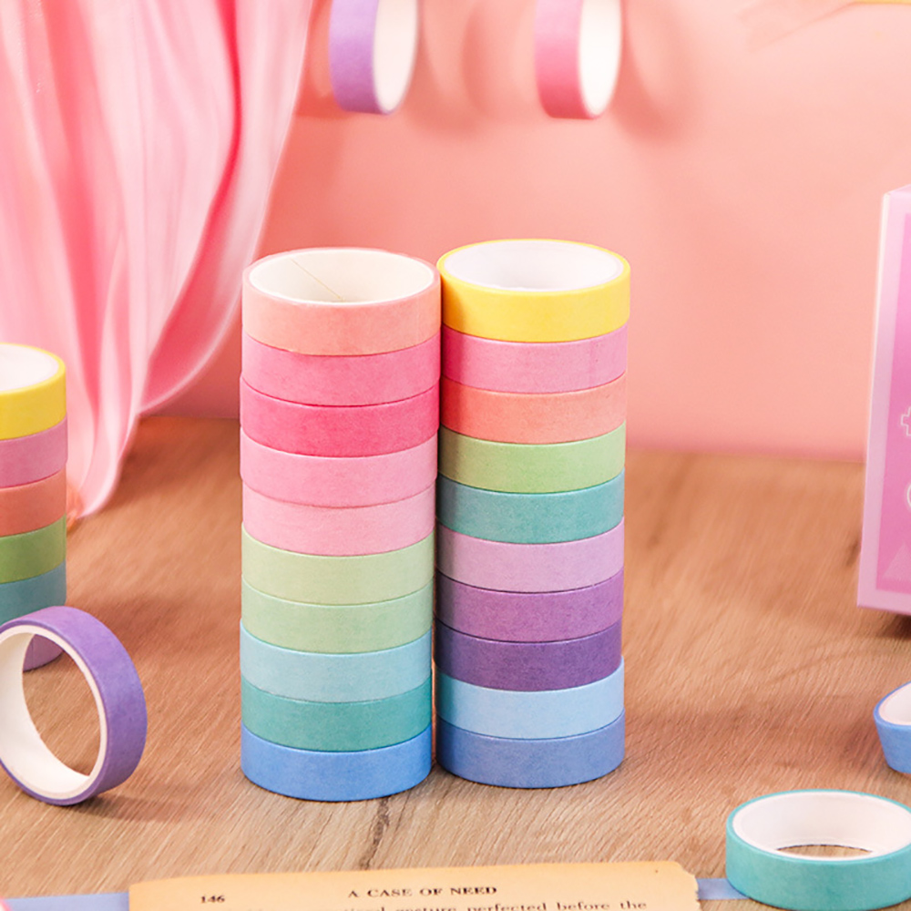20 Roll Washi Tape Set Diamond - Diy Electronics Components ulasan dan harga