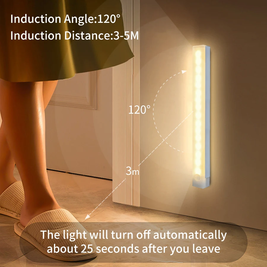 Motion Sensor Cabinet Light US - Ldr Light Sensor ulasan dan harga