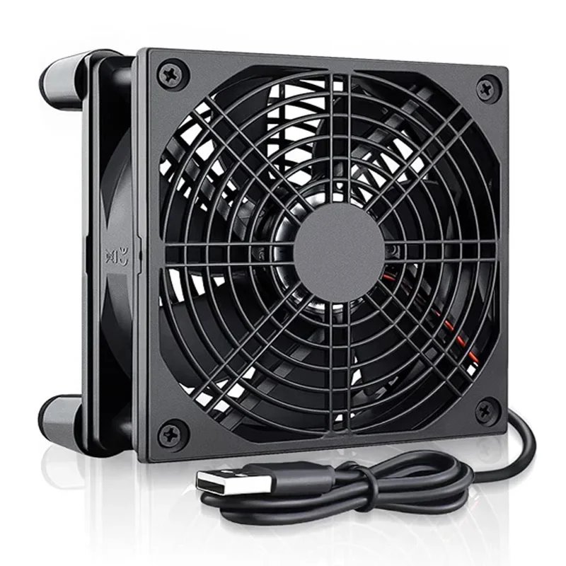 Router Cooling Fan High Airflo - Diy Electronics Case ulasan dan harga