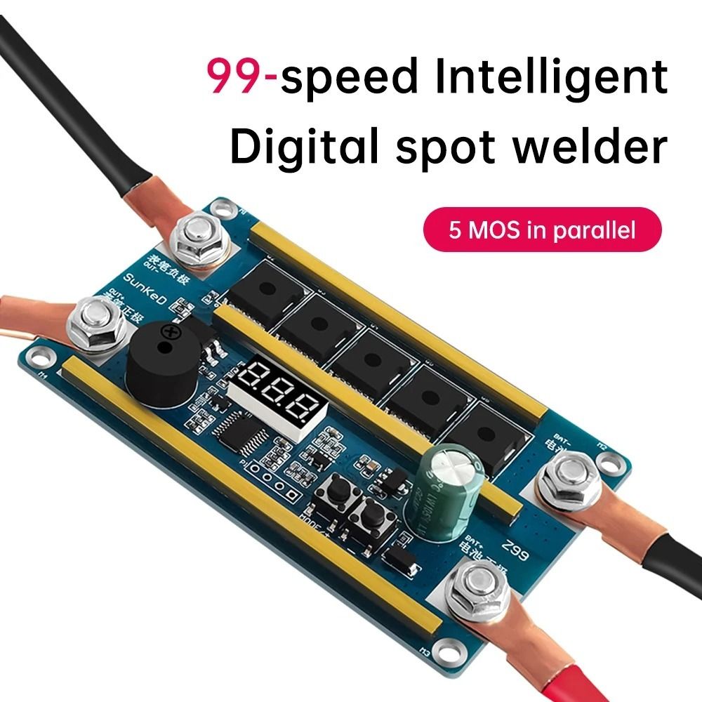 Portable 12V Spot Welder Digit - Diy Electronics Spot Welder ulasan dan harga