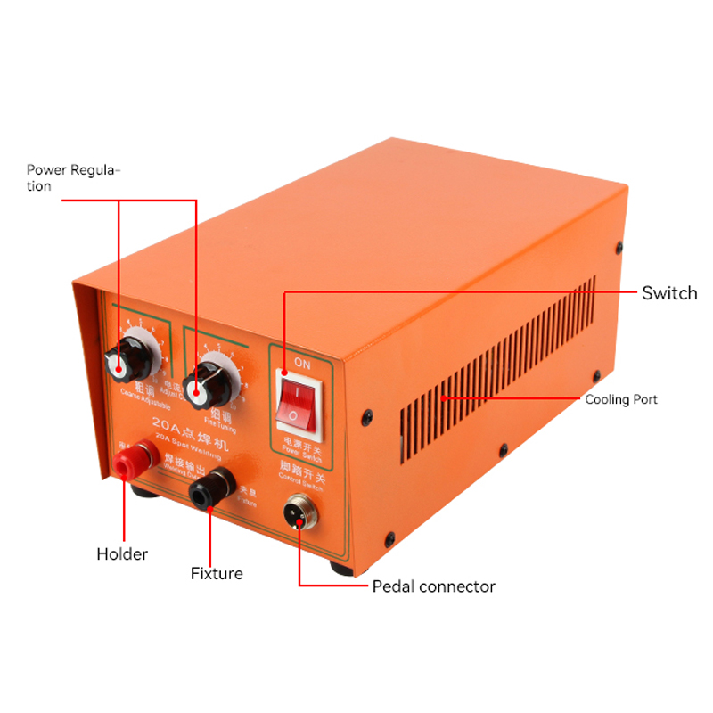 Jewelers 20A Spot Welder Gold  - Diy Electronics Spot Welder ulasan dan harga