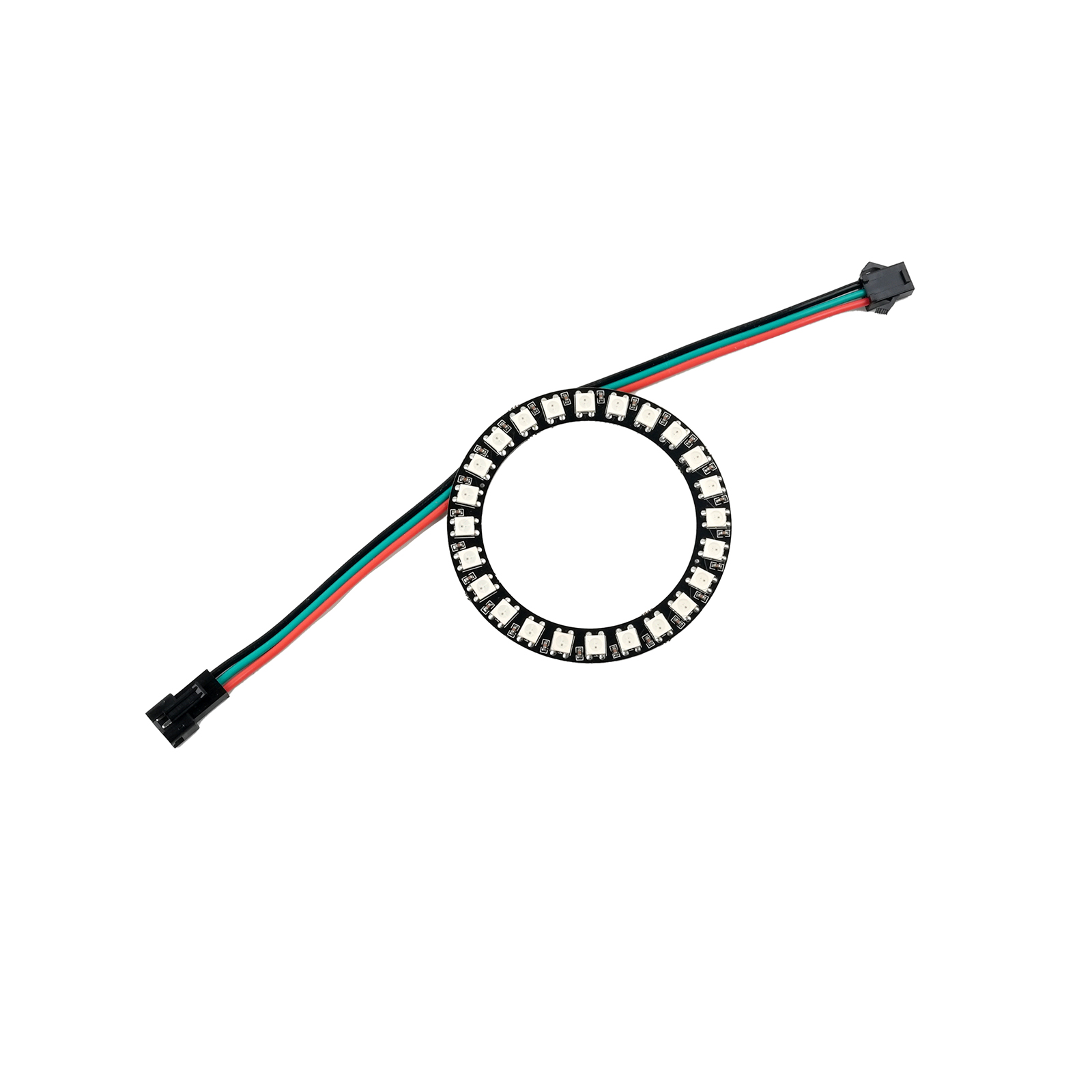Smart WS2812B 24LED Ring Light - Diy Electronics Address ulasan dan harga