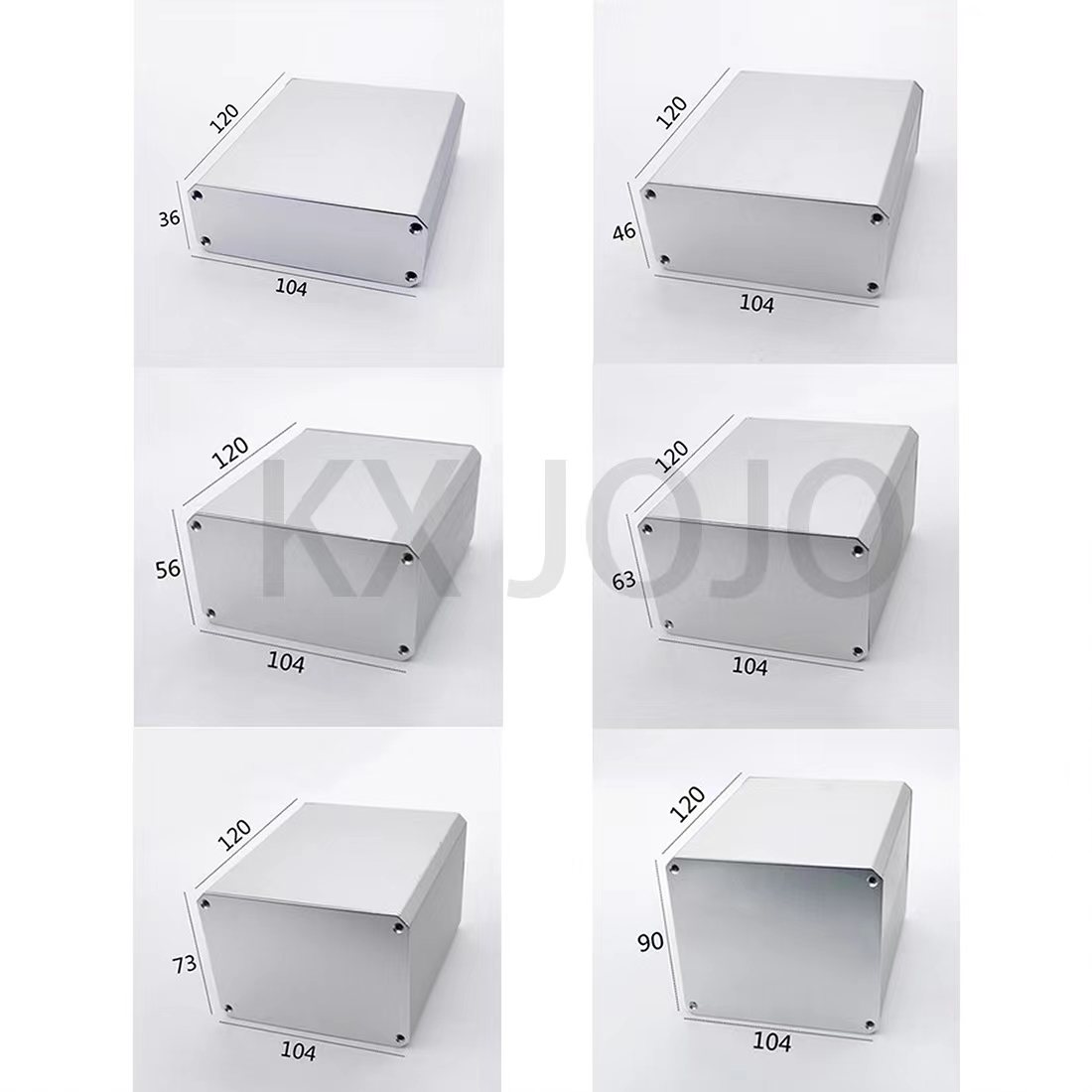 Aluminum Enclosure 104*36/46/5 - Diy Electronics Case ulasan dan harga
