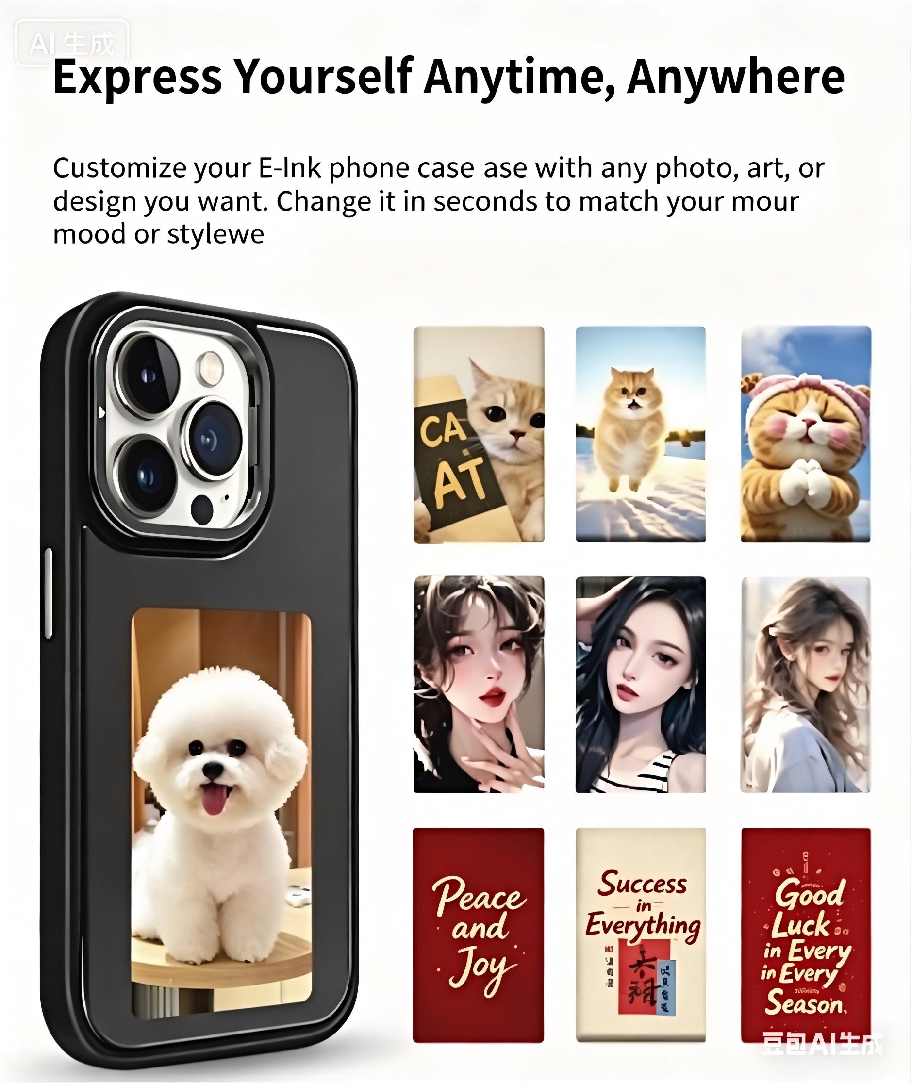 NFC Smart E-ink Phone Case DIY - Diy Electronics Case ulasan dan harga