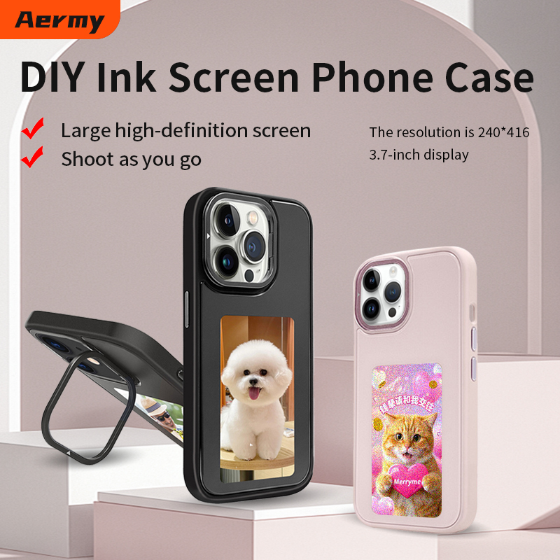 NFC Smart E-ink Phone Case DIY - Diy Electronics Case ulasan dan harga