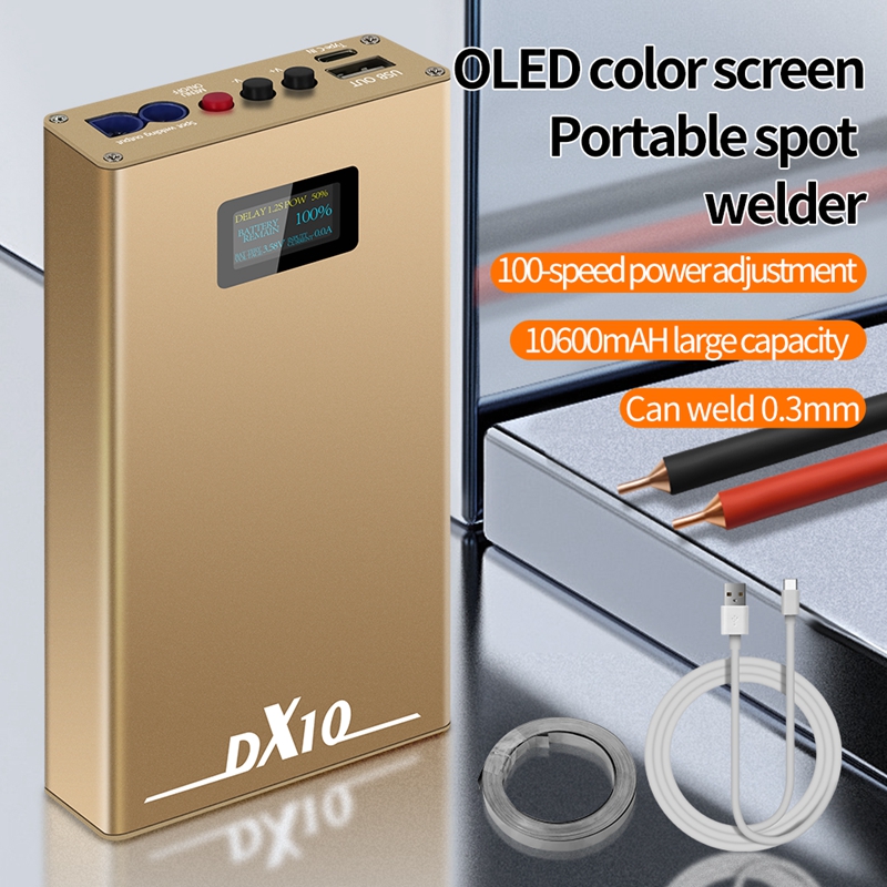 10600mah DX10 Handheld Spot We - Diy Electronics Spot Welder ulasan dan harga