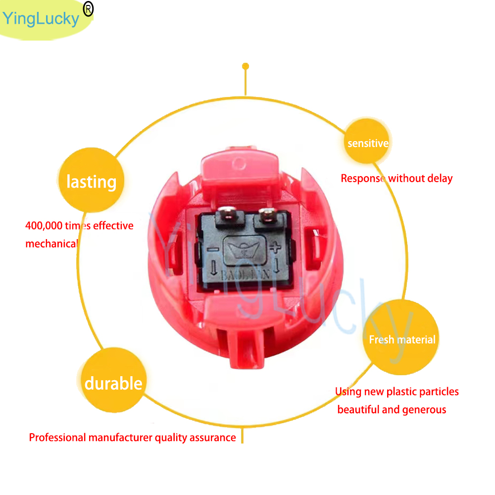 12pcs Arcade Push Button, Sanw - Diy Electronics Game ulasan dan harga