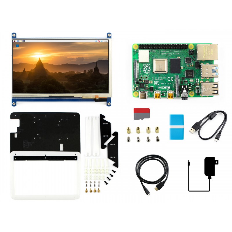 Raspberry Pi 4 Model B Display - Diy Electronics Case ulasan dan harga