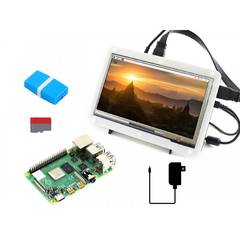 Raspberry Pi 4 Model B Display - Diy Electronics Case ulasan dan harga