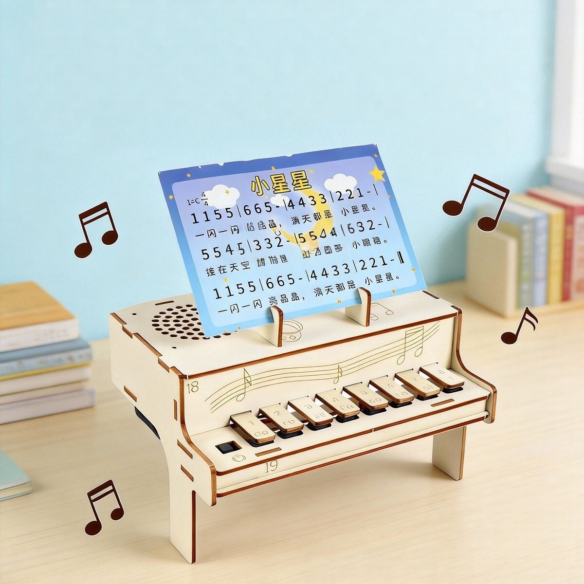 DIY Wooden Electronic Piano Mo - Diy Electronics Projects For Adults ulasan dan harga