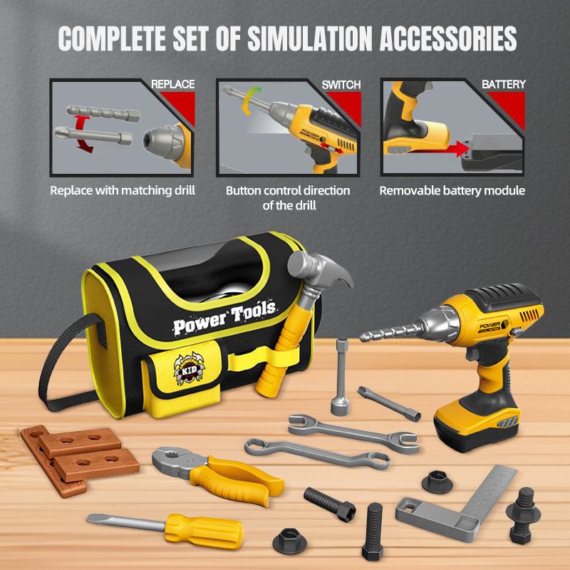 Kids Toolbox Kit Simulation Re - Diy Electronics Game ulasan dan harga