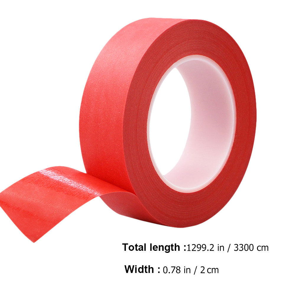 3 Red Masking Tape High Temper - Diy Electronics Components ulasan dan harga