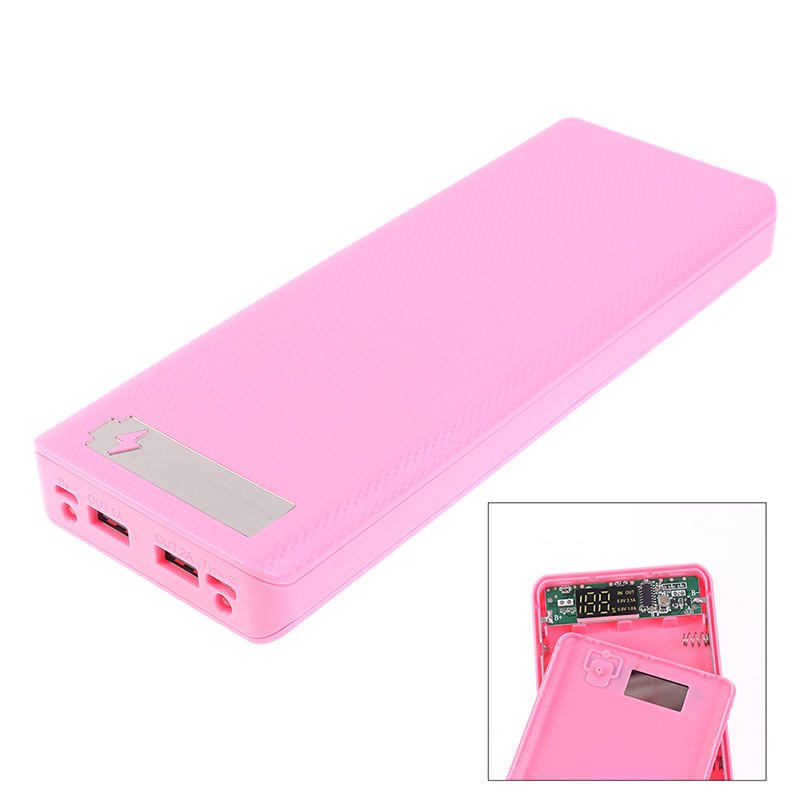 5x18650 Powerbank Portable Pov - Diy Electronics Case ulasan dan harga