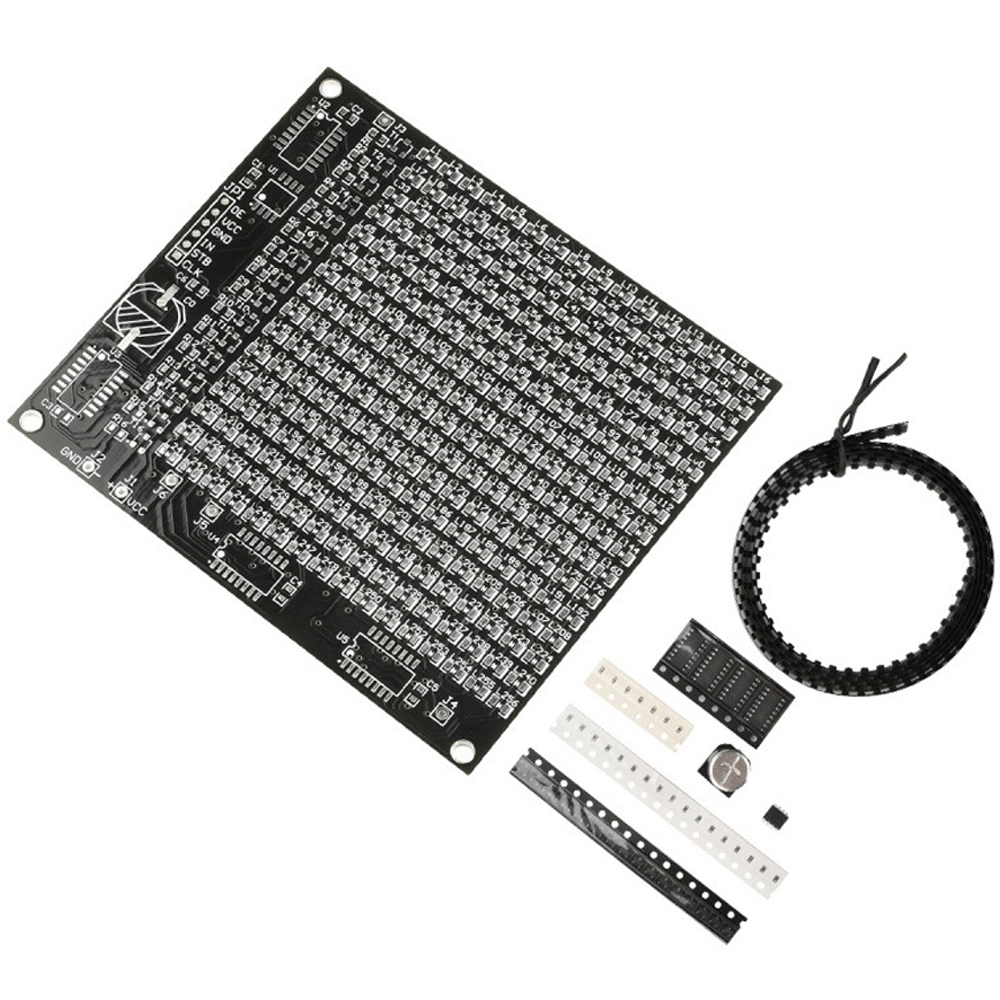64/256 LED SMD Dot Matrix Adve - Diy Electronics Components ulasan dan harga