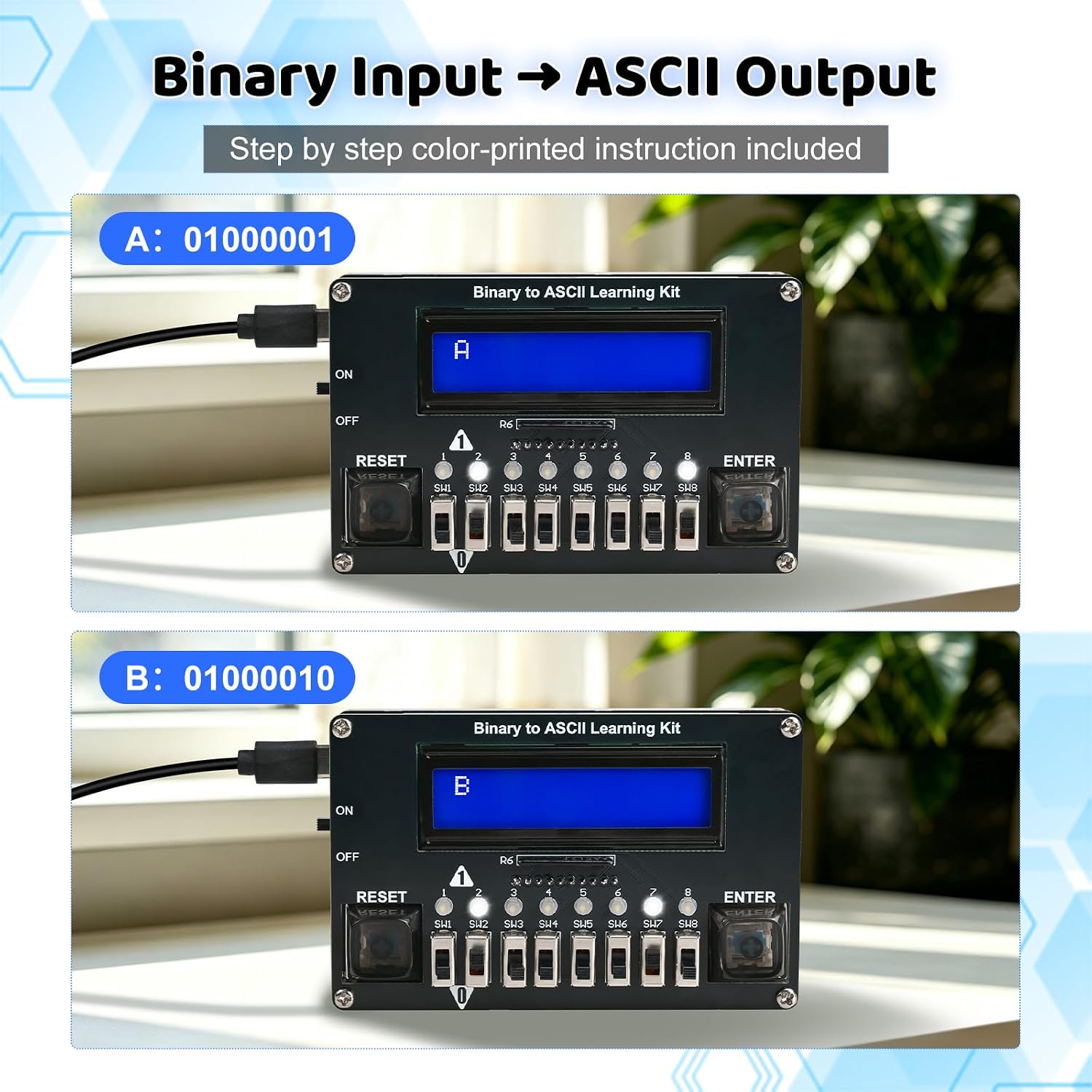 DIY Binary ASCII Code Transmit - Diy Electronics Projects For Adults ulasan dan harga